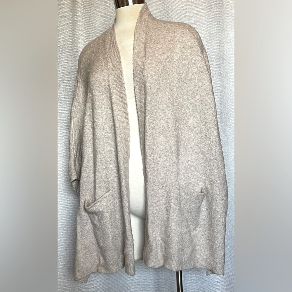 Michael Stars oversized open front cardigan
